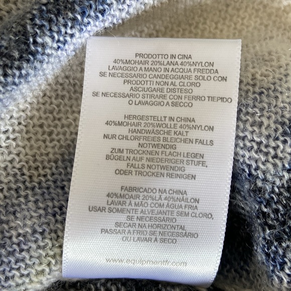 Equipment Femme Mohair Sweater - Picture 11 of 11